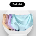 Women's Seamless Underwear for Women (Multicolor) (Pack of 4)